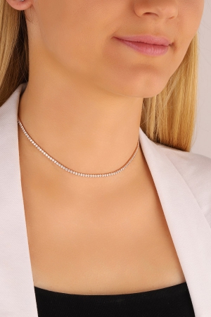 2mm Suyolu Gümüş Kolye